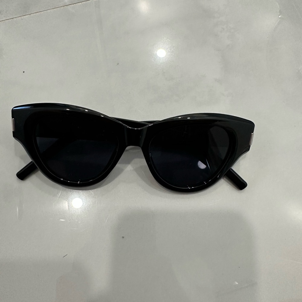 Black Cat-Eye Sunglasses